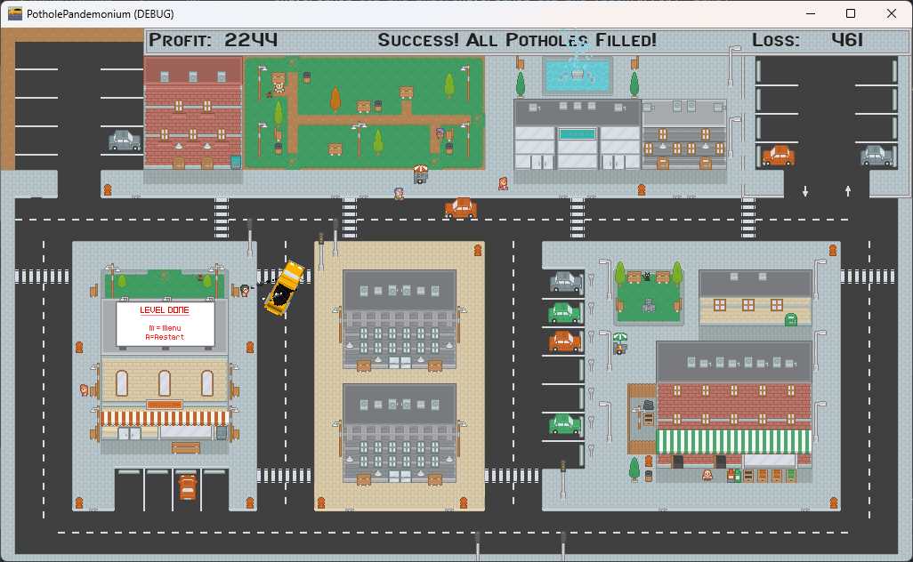 UFO Battle Opening Screen Screenshot